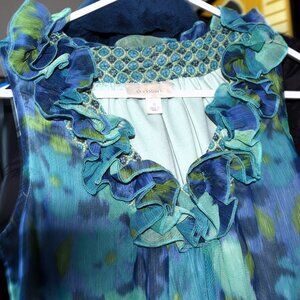 Dressbarn Sleeveless Dress Shirts Size S